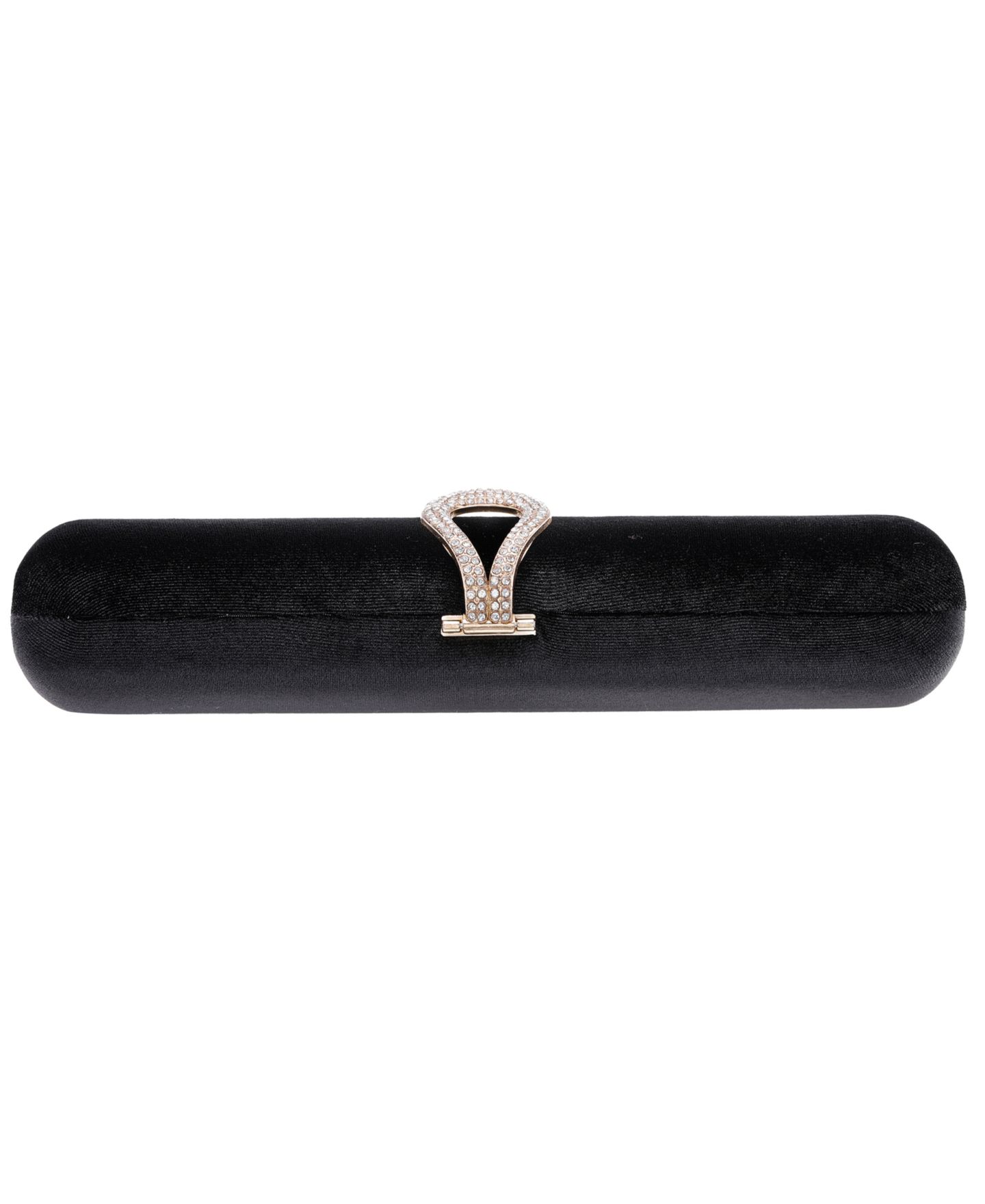 Женский клатч Nina Rumi Slim Minaudiere Small Clutch Handbag, цвет: Чёрный — фото 7
