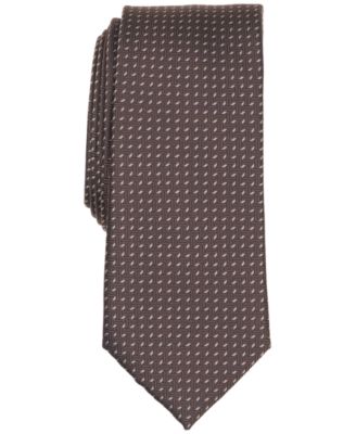 Men's Alaric Micro-Print Slim Tie
