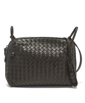Nodini Intrecciato Leather Crossbody Bag