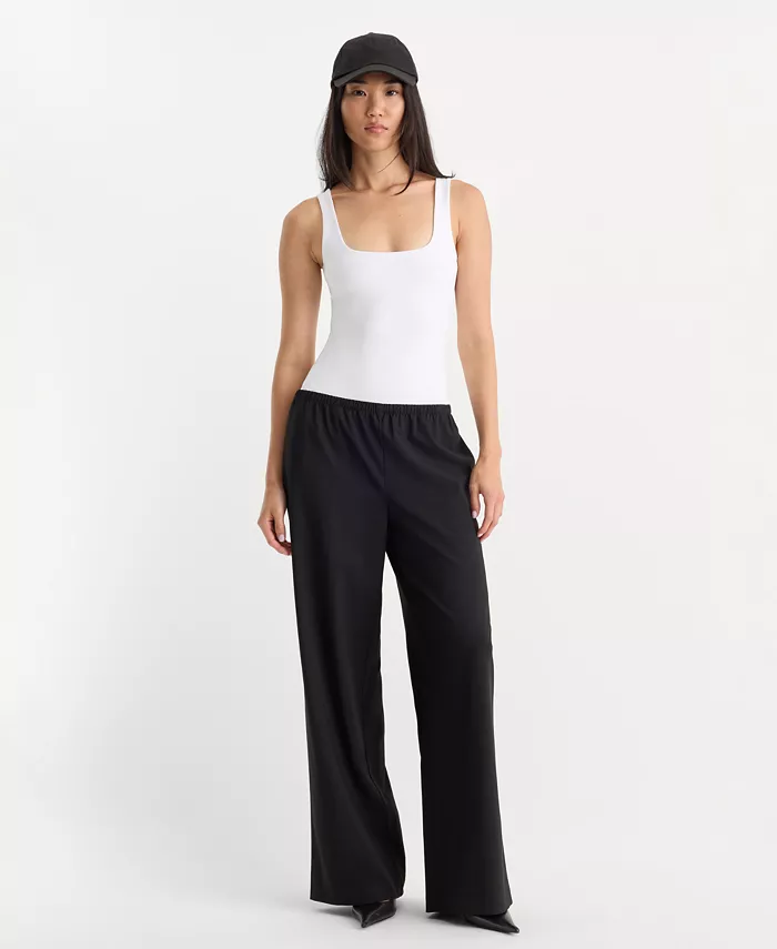 Women's Sculpting Modern Tank Bodysuit, Regular & Plus Size - thumbnail 10