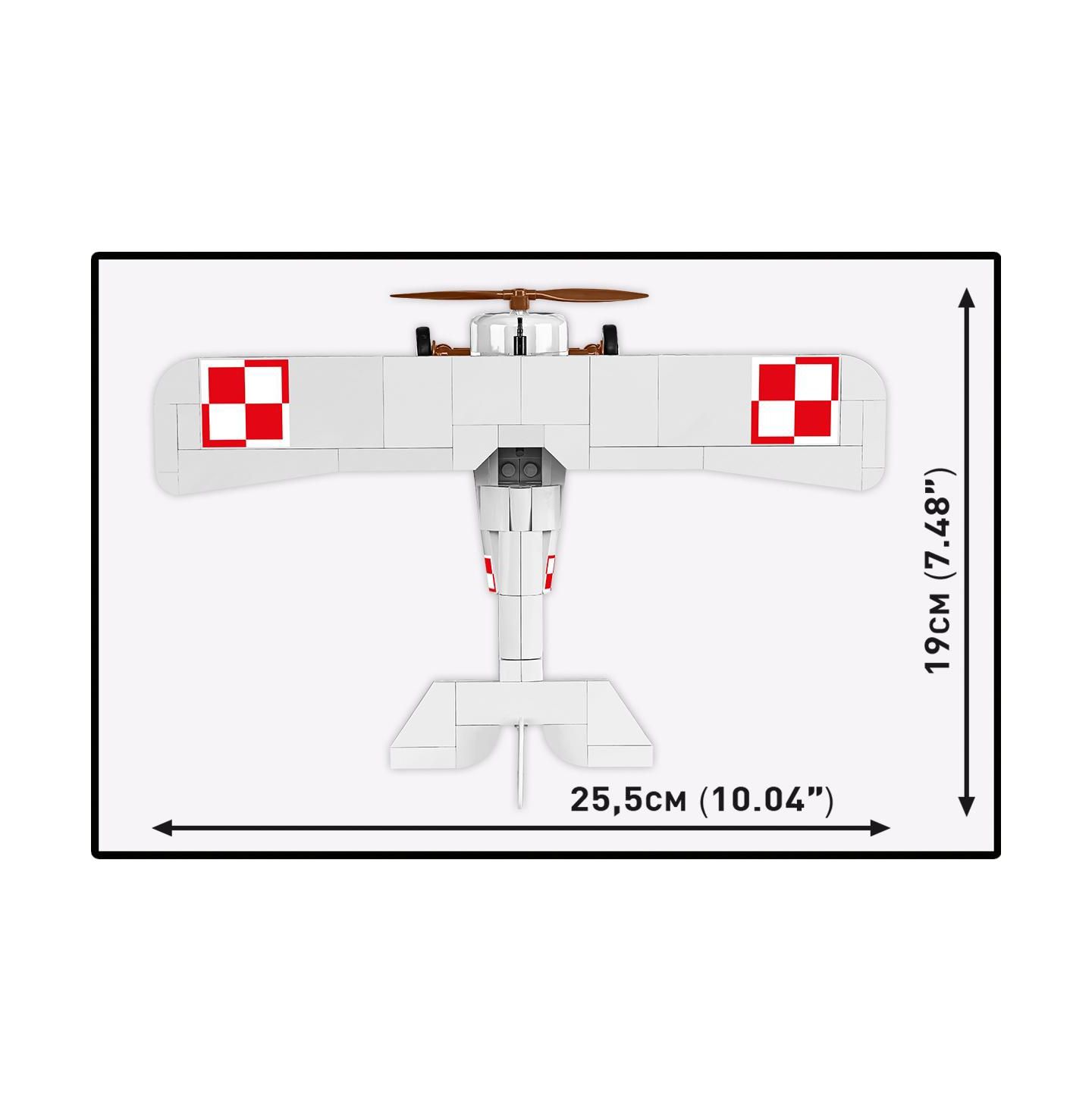 Детский конструктор COBI Historical Collection Great War Nieuport 17 C.1 110 H.P. (Polish) Aircraft — фото 6