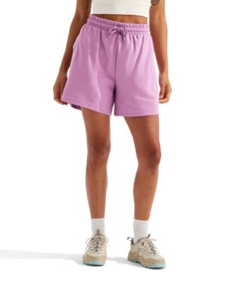 Women's Double Knit Relaxed-Fit Shorts