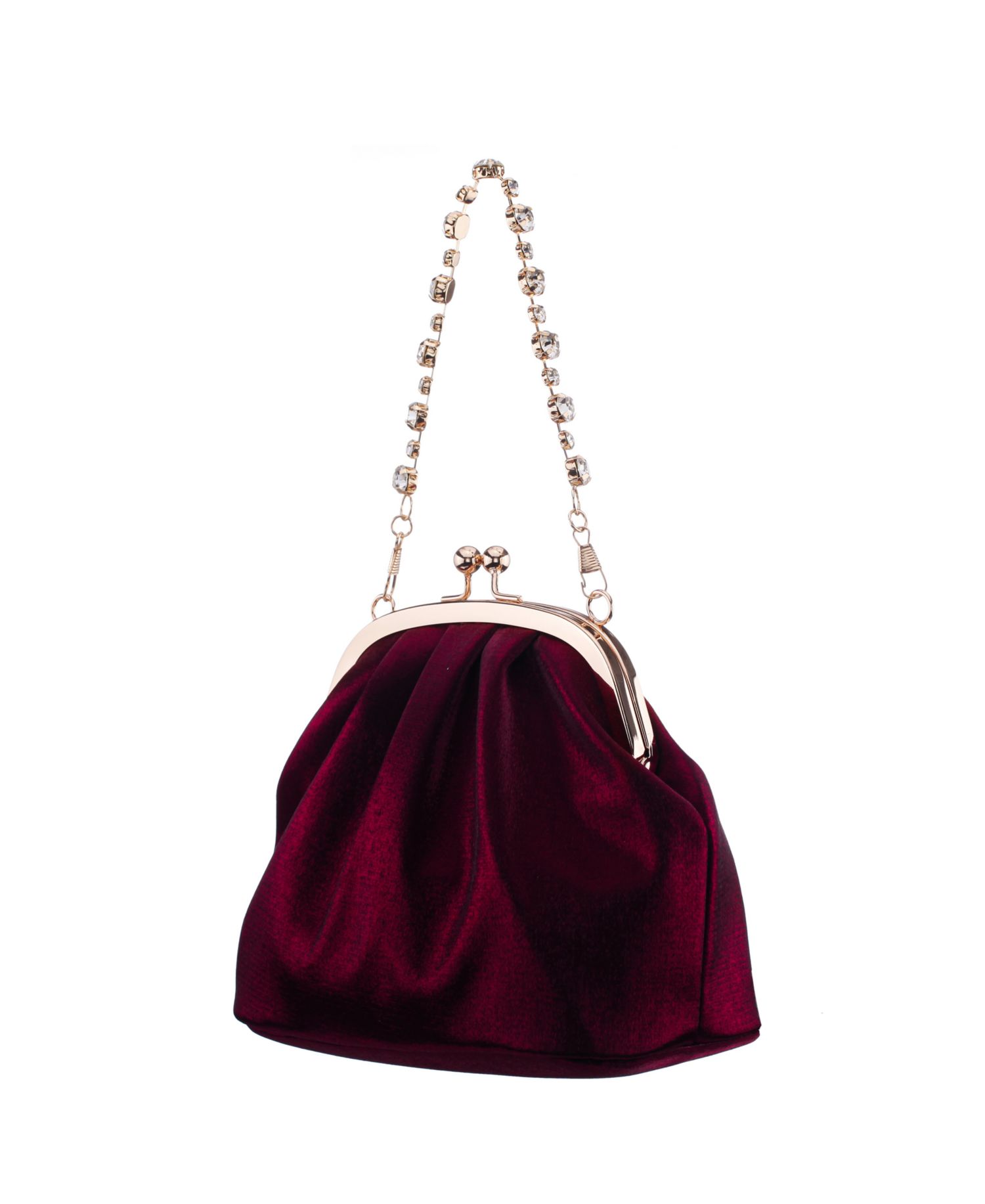 Maura Crystal Vintage Style Mini Frame Handbag