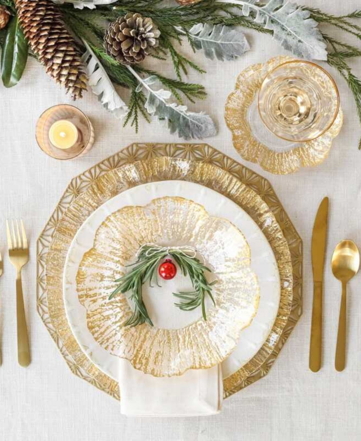 Vietri Rufolo Glass Canape Plate