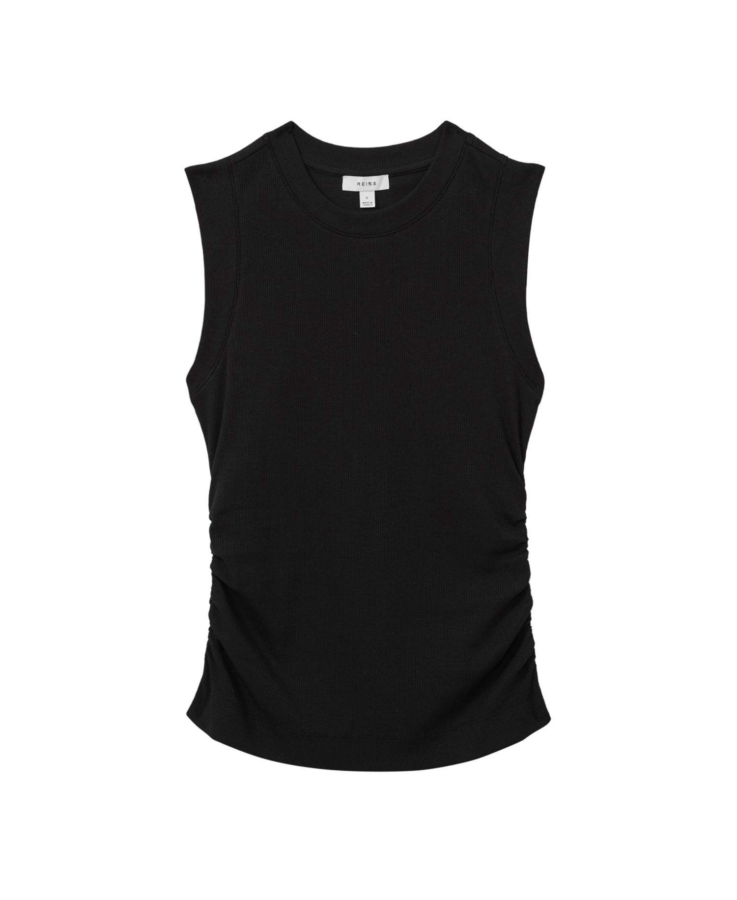 Women's Trudy Fine-Rib Ruched Vest Top