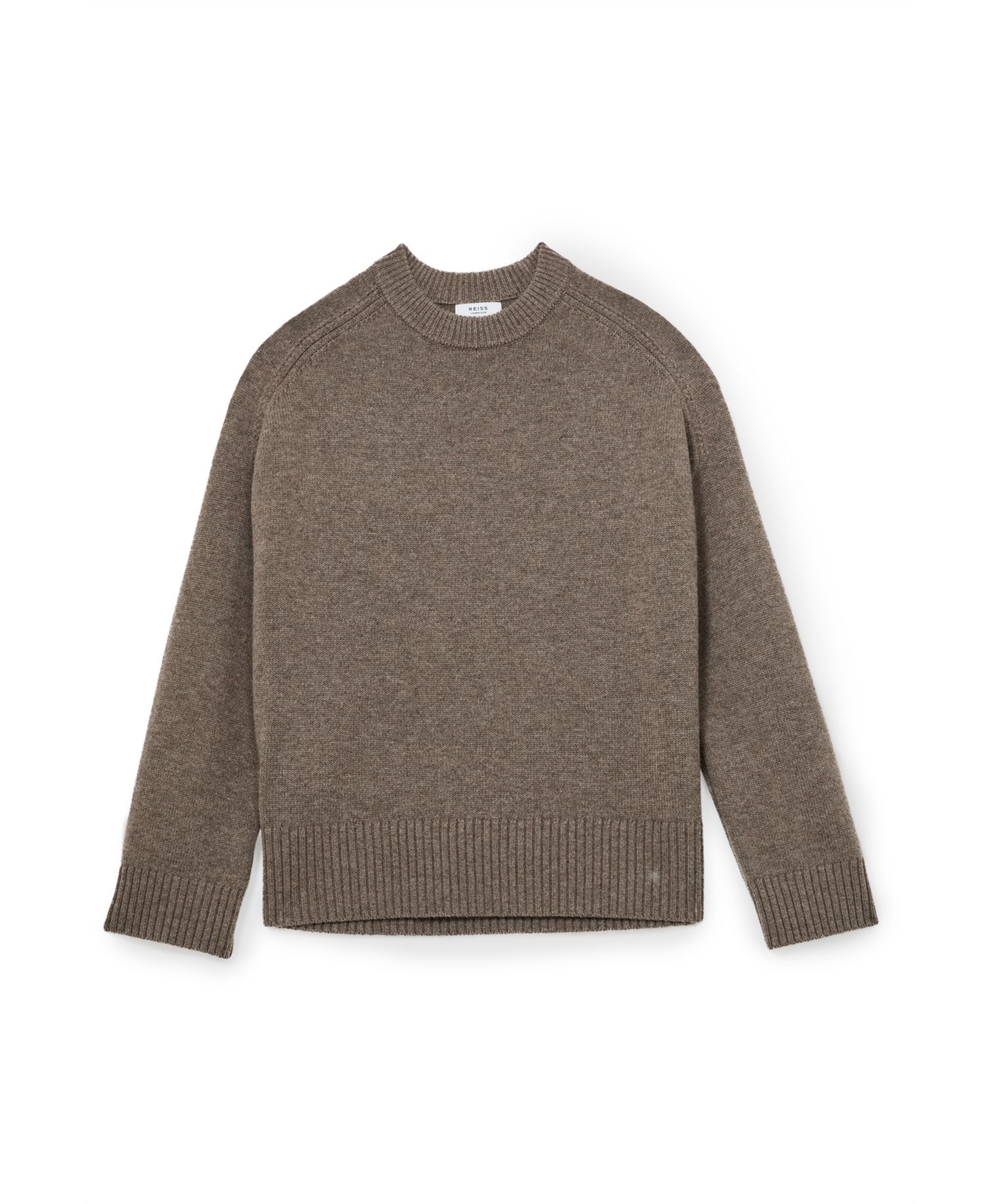 Women's Riley Wool-Cashmere Raglan Crewneck Sweater