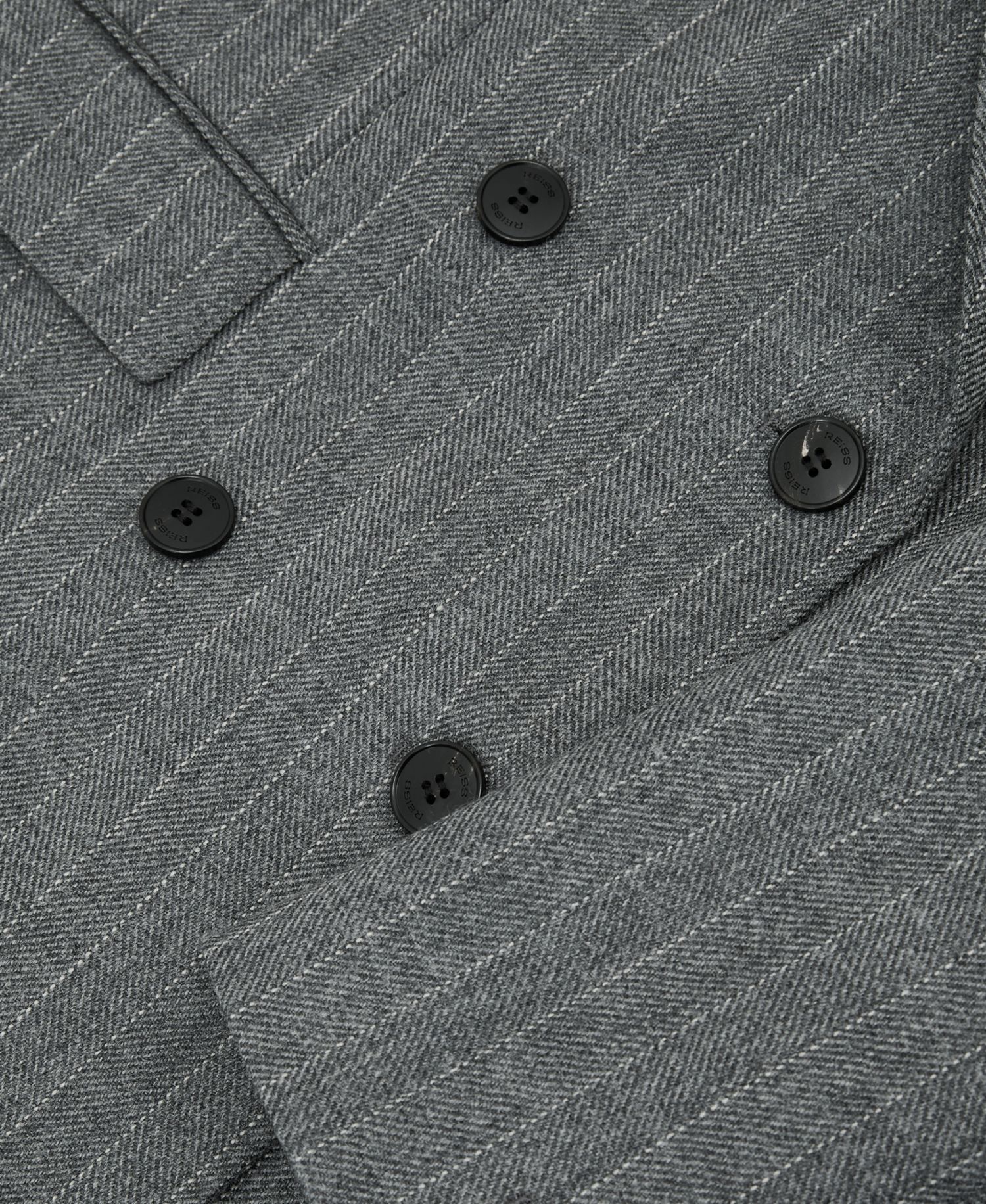 Women's Astrid Wool Double-Breasted Pinstripe Blazer