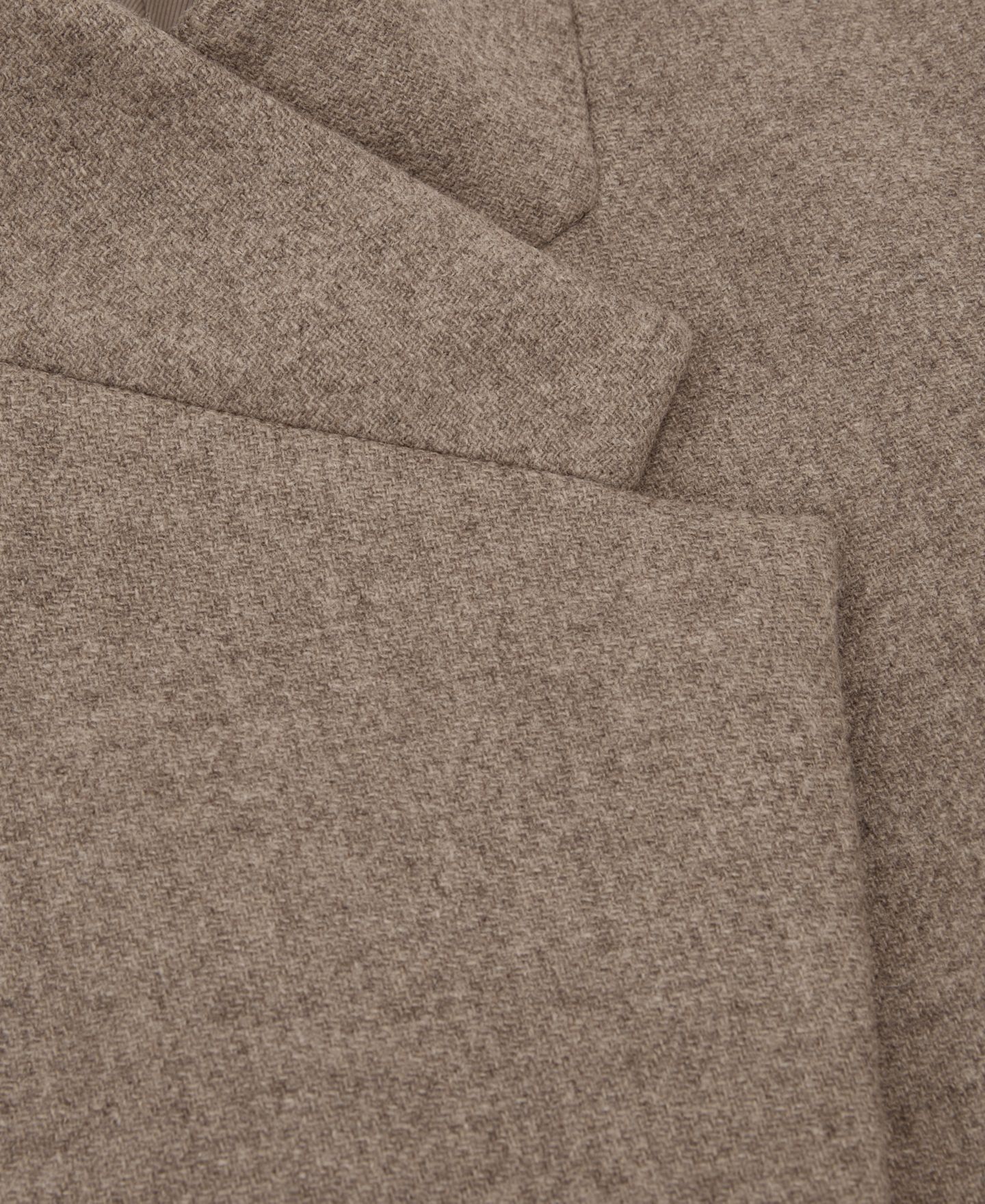Женское пальто REISS Max Tailored Wool-Blend Wrapover Mid-Length, цвет: Нейтральный — фото 4