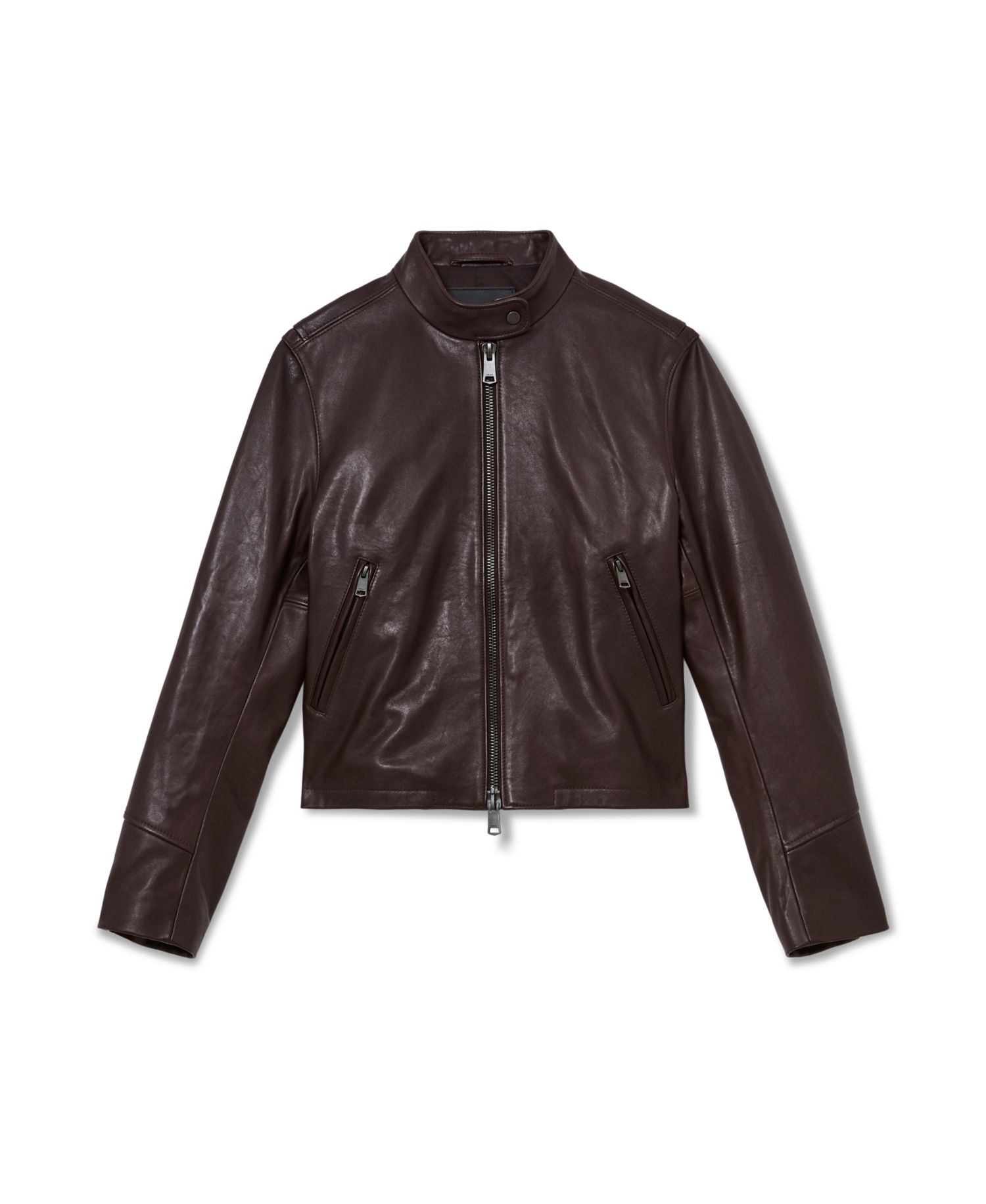 Women's Erin Leather Biker Jacket
