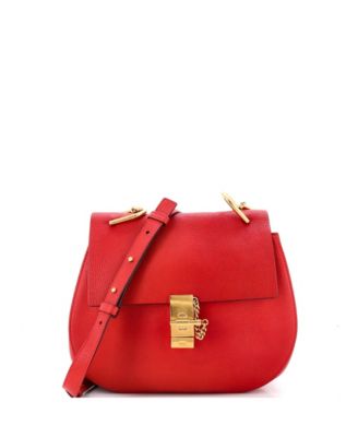 Medium Drew Crossbody Bag Leather