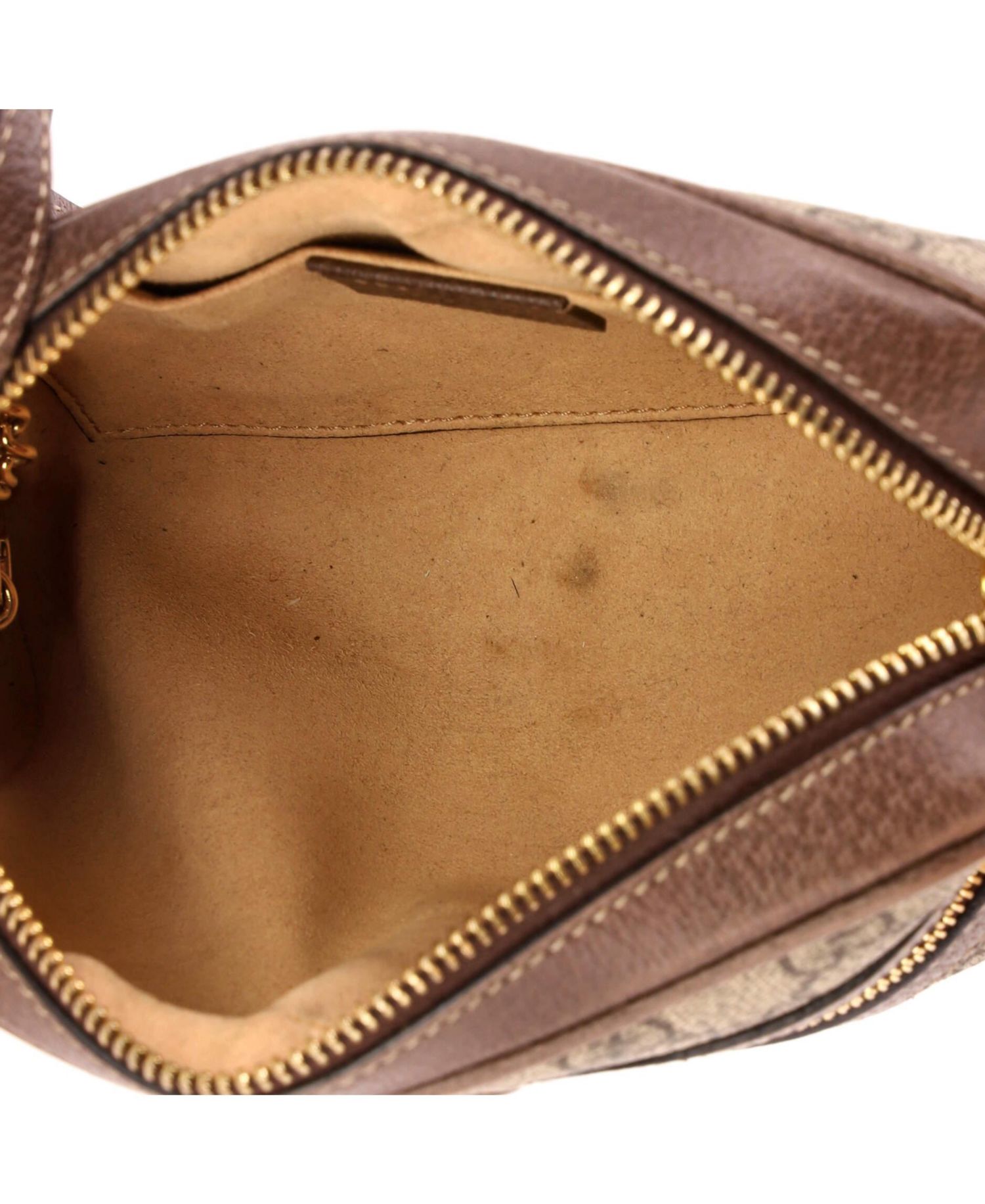 Mini Ophidia Shoulder Bag GG Coated Canvas