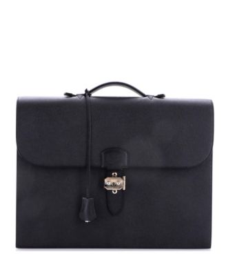 Pre-Owned Hermes 38 Sac a Depeches Bag Epsom