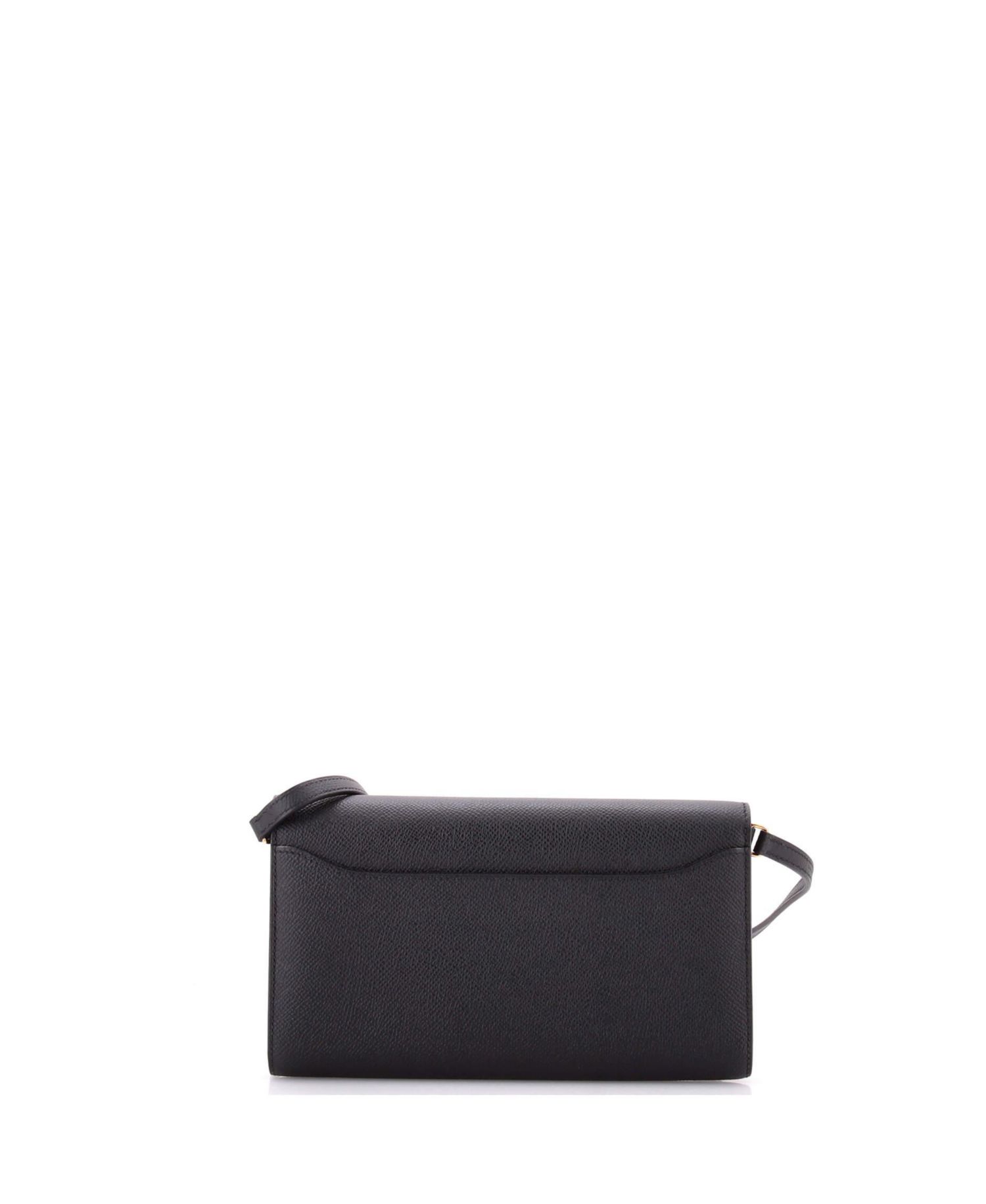 Pre-Owned Hermes Constance To Go Wallet Epsom