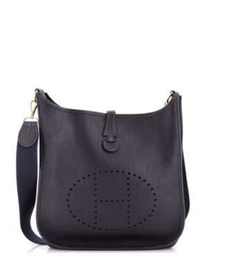 Pre-Owned Hermes PM Evelyne Bag Gen I Clemence