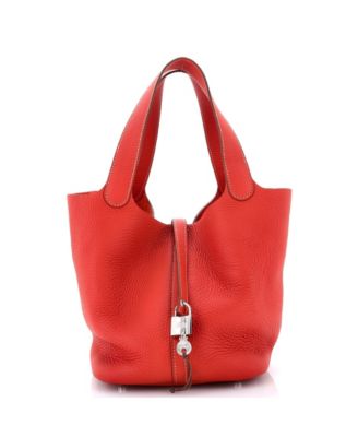 Pre-Owned Hermes MM Picotin Lock Bag Clemence