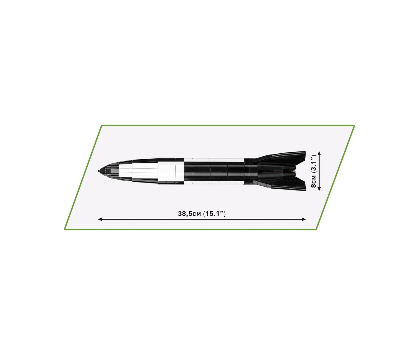 Детские конструкторы COBI Historical Collection Wwii V2 Rocket /Vergeltungswaffe-2, 560 pieces — фото 5