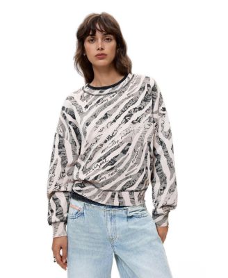 Women's Printed Mickey Long-Sleeved Sweatshirt