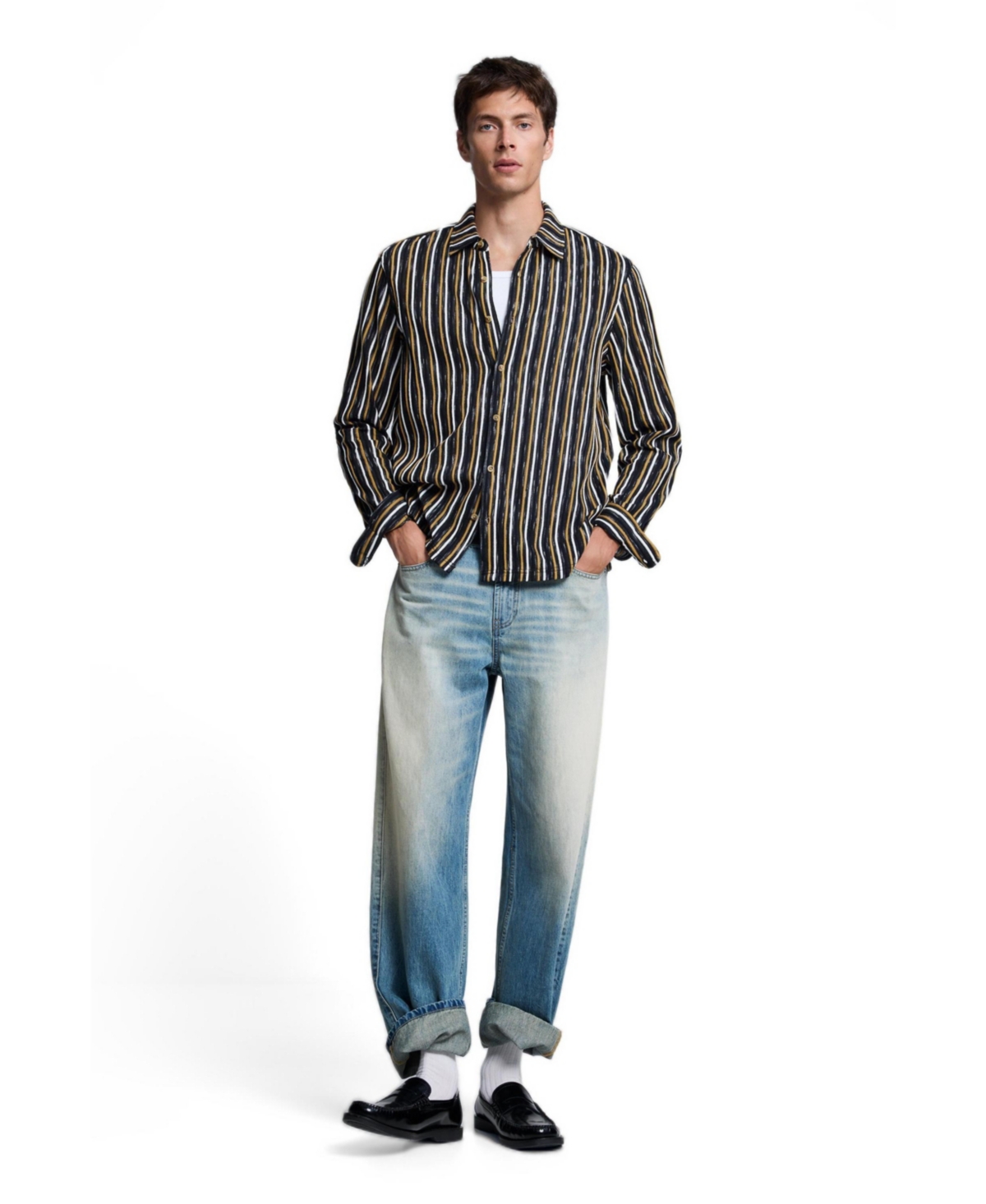Desigual Men's Striped shirt