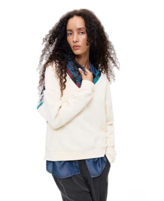Women's Embroidered back sweatshirt
