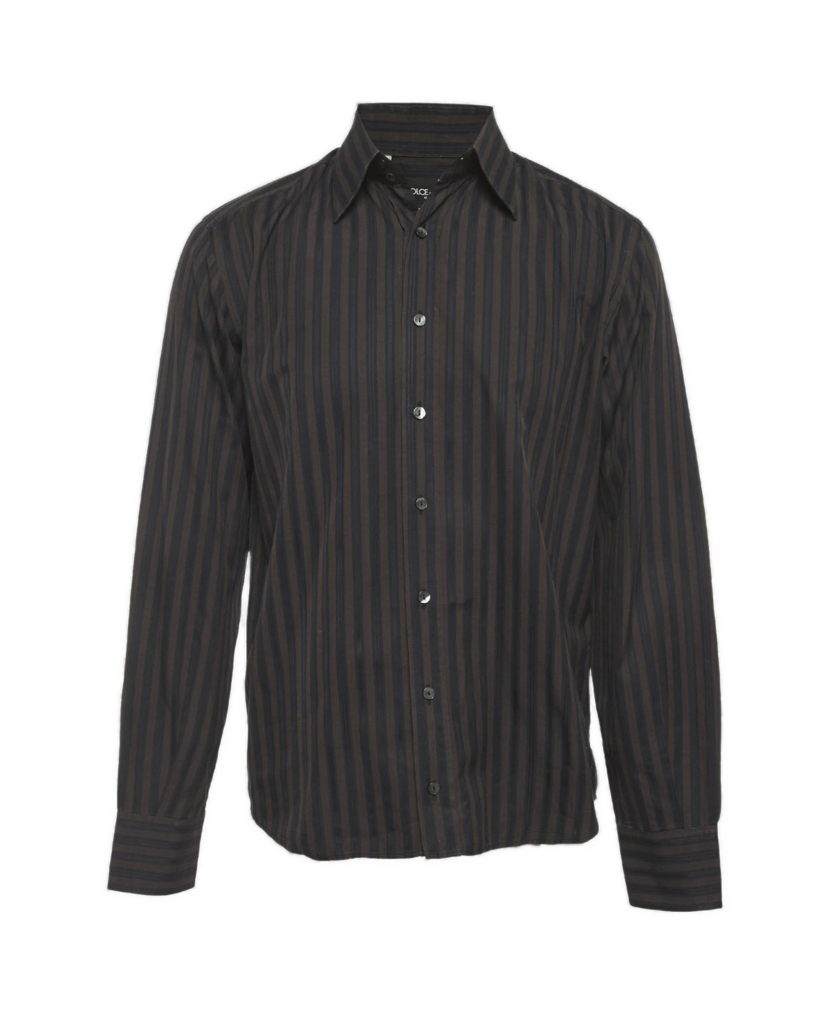 Pre-Owned Dolce & Gabbana Men's Slim-Fit Striped Dress Shirt
