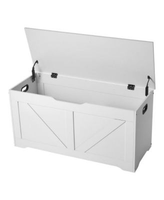 Wooden Kids Storage Toy Bench