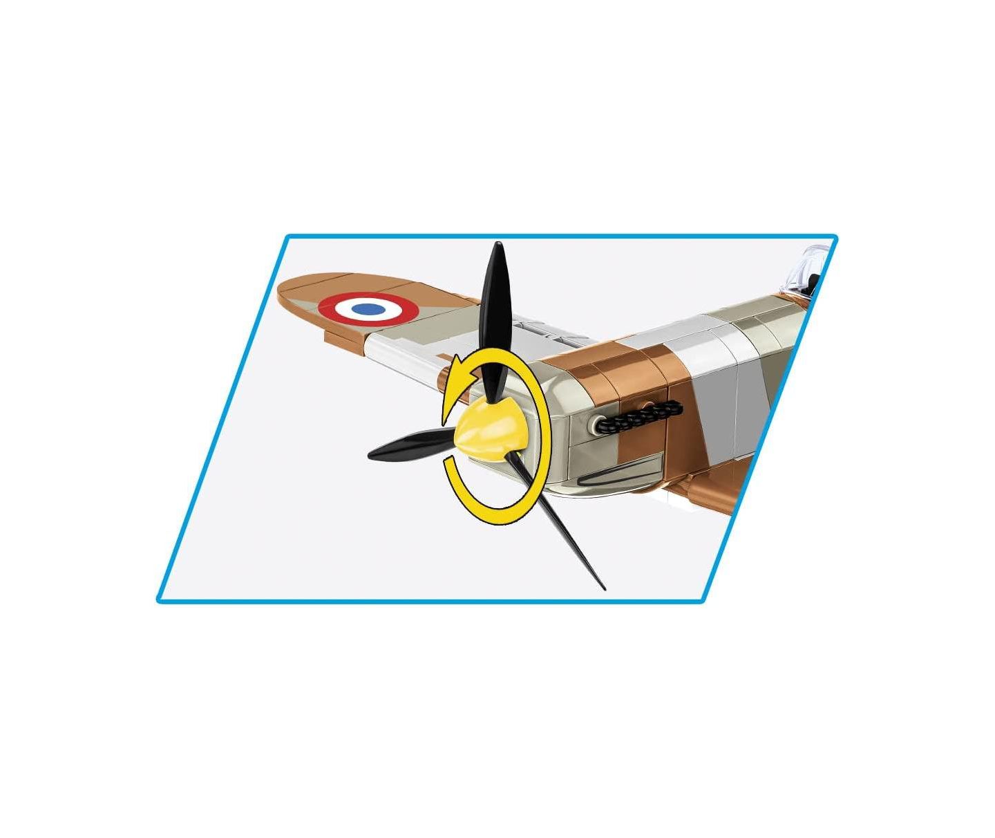 Детский конструктор COBI Wwii Dewoitine D.520 335-Piece Building Set, Ages 7+ — фото 4