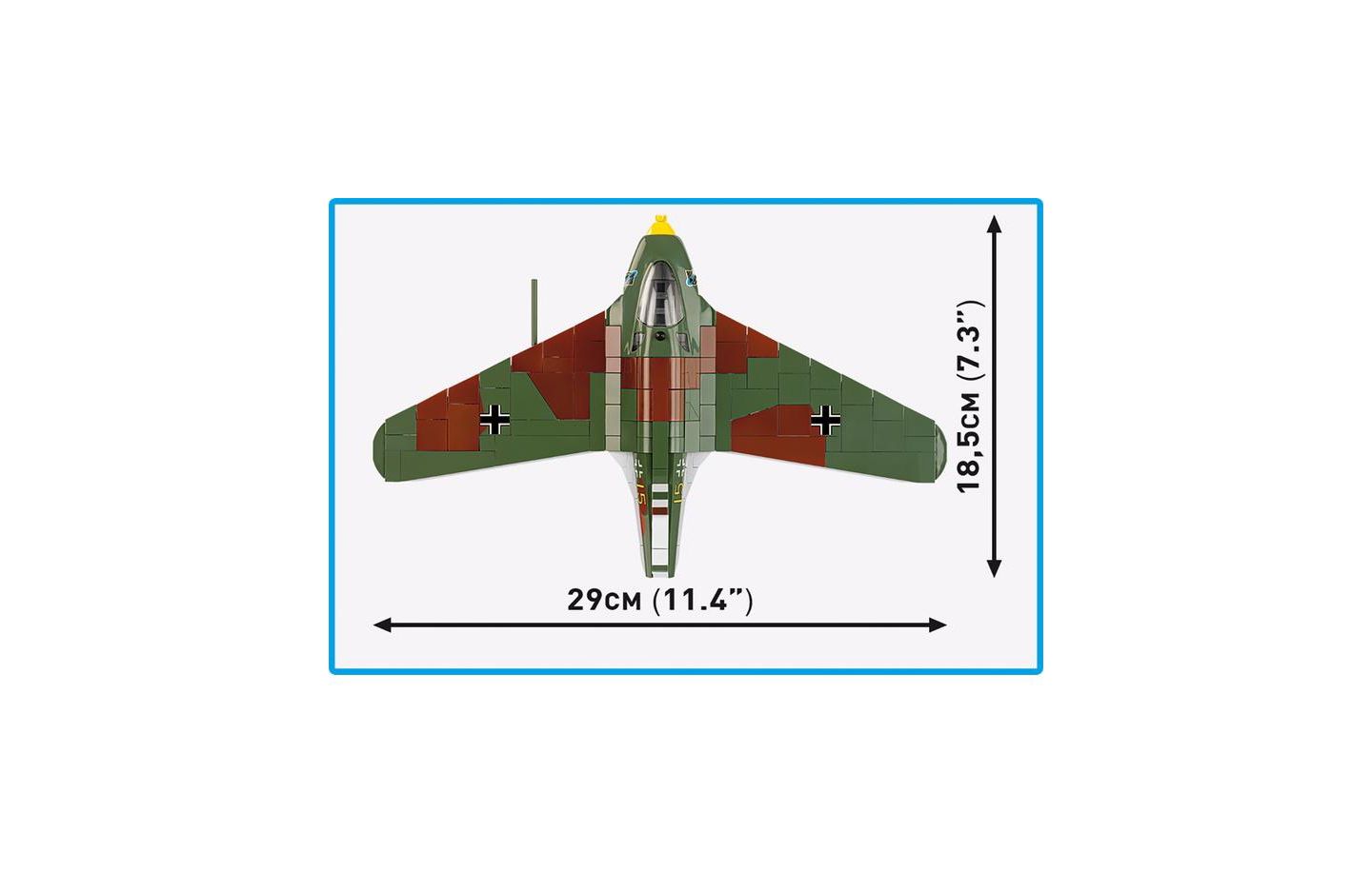 Детский конструктор COBI Historical Collection Wwii Messerschmitt Me 163B Komet 543-Piece Building Set, Ages 9+ — фото 4
