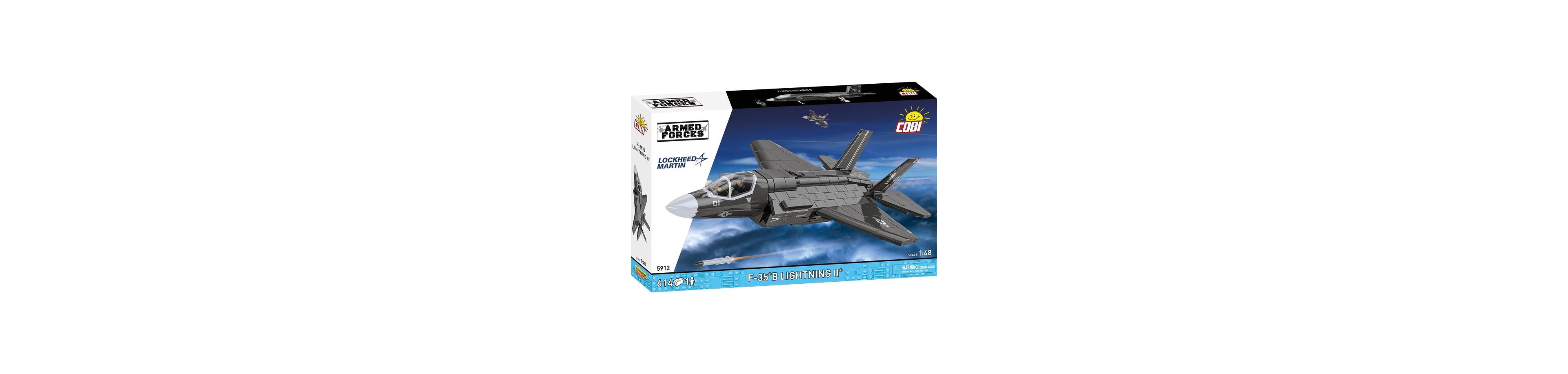 Cobi F-35B Lightning Ii 614-Piece Building Set, Ages 9 and Up