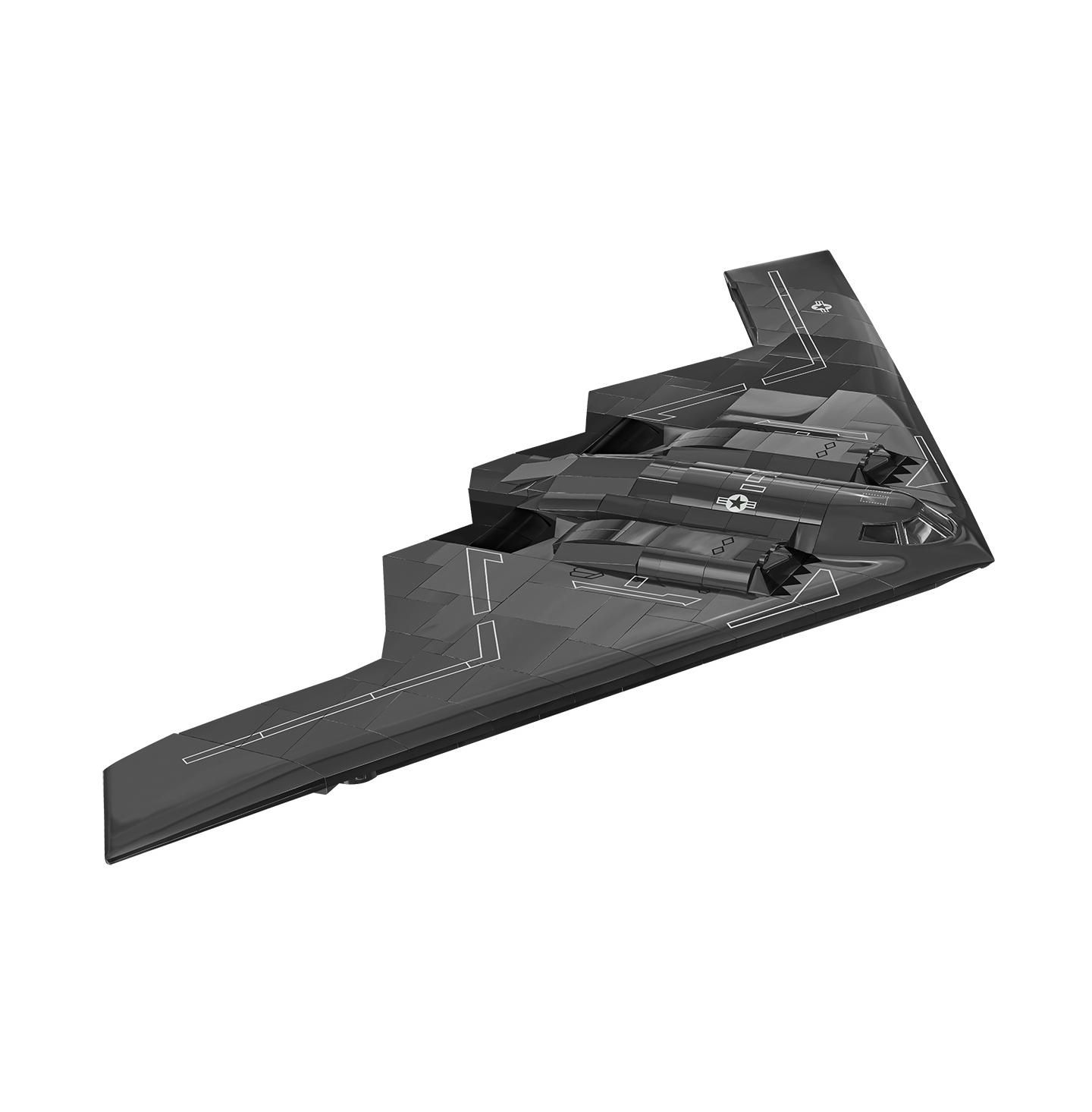Детский конструктор COBI Armed Forces Northrop Grumman B-2 Spirit 1109-Piece Building Set, Ages 10+ — фото 3