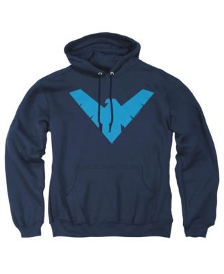 Men's Nightwing Symbol Graphic Pull-Over Hoodie