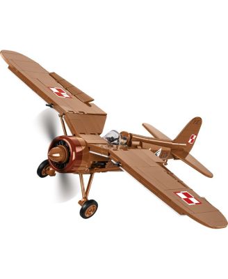 Historical Collection WWII PZL P.11c 320-Piece Building Set, Ages 7+