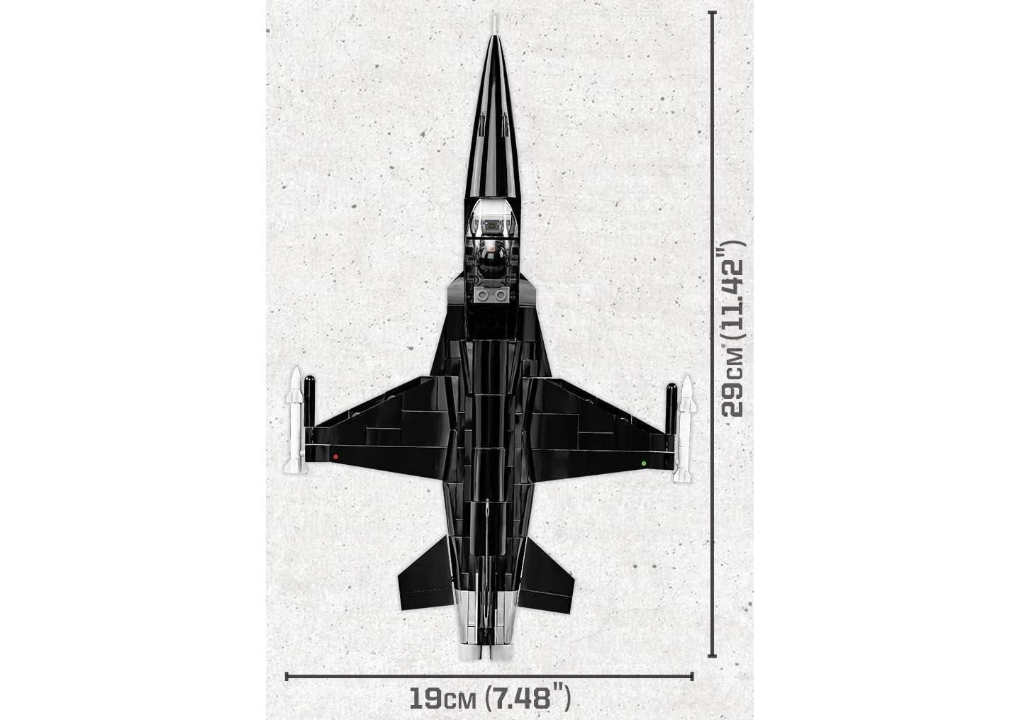 Детские конструкторы COBI MiG-28 Top Gun, 1:48 Scale, 332 pieces, Fighter Jet Model — фото 3