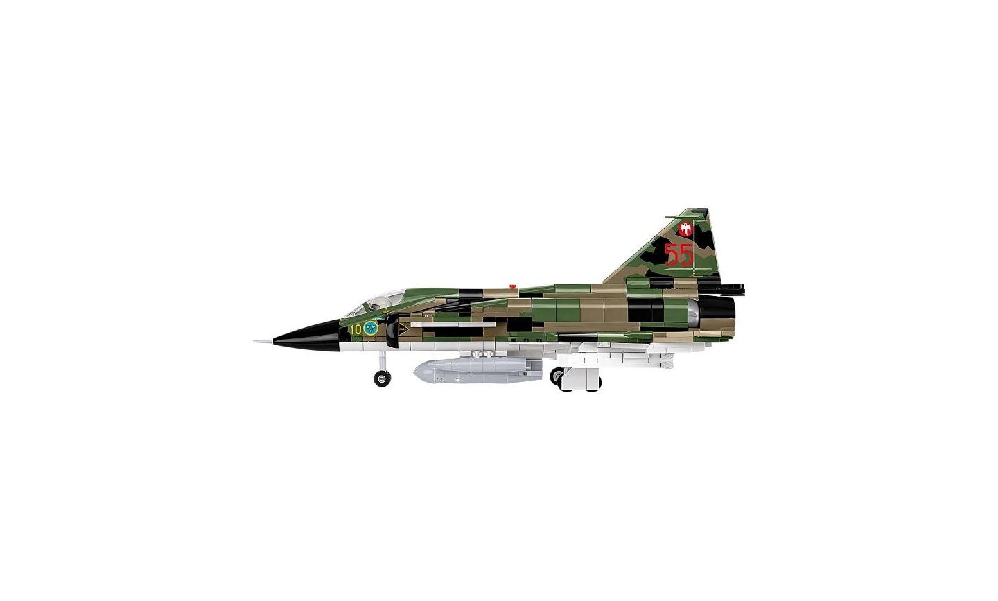 Детский конструктор COBI Armed Forces Saab AJS37 Viggen Aircraft Licensed 911-Piece Building Set with Display Stand, Ages 9 & Up — фото 4