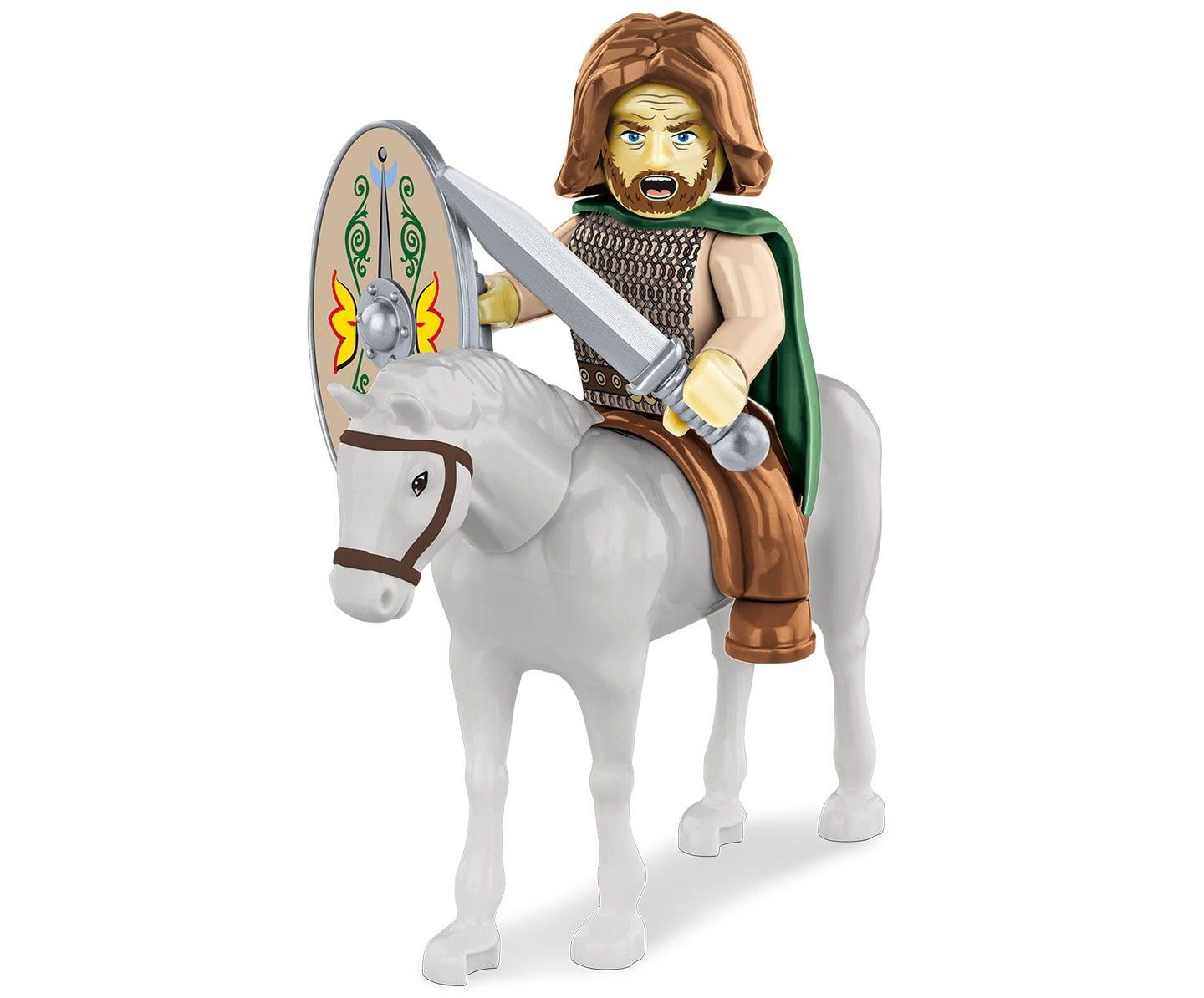Детский конструктор COBI Imperium Romanum Germanic Warriors 45-Piece Building Set, Ages 5+ — фото 6