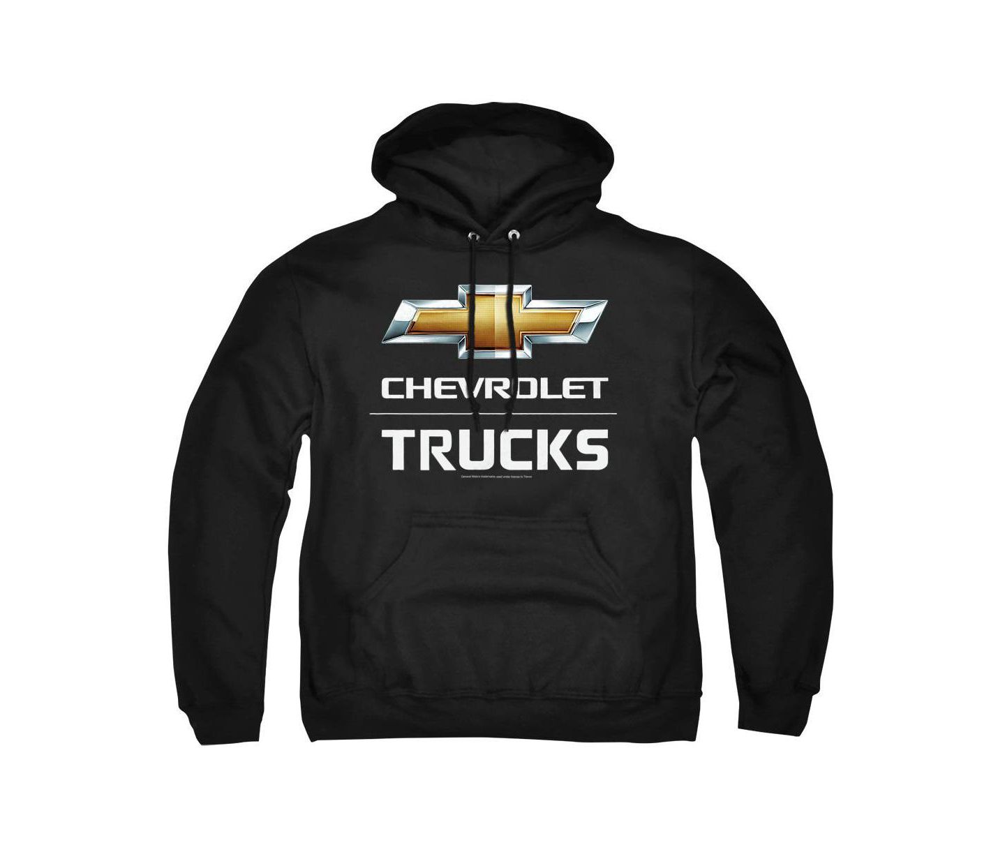 Мужское худи Corvette Chevrolet Trucks Graphic Pullover, цвет: Чёрный — фото 1