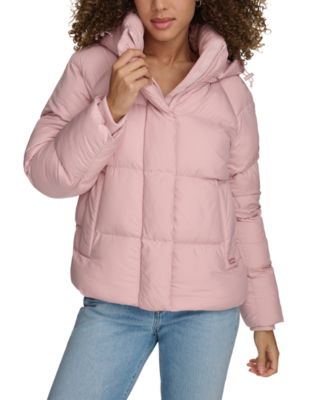 Women's Quilted Hooded Puffer Jacket