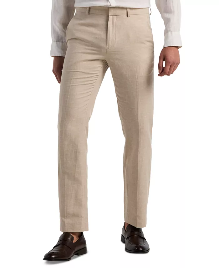 Men's Classic-Fit Herringbone Pants