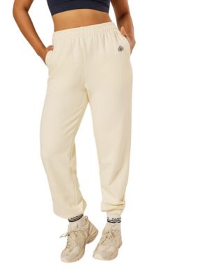 Women's Varsity Athletica Cuffed Elastic-Waist Joggers