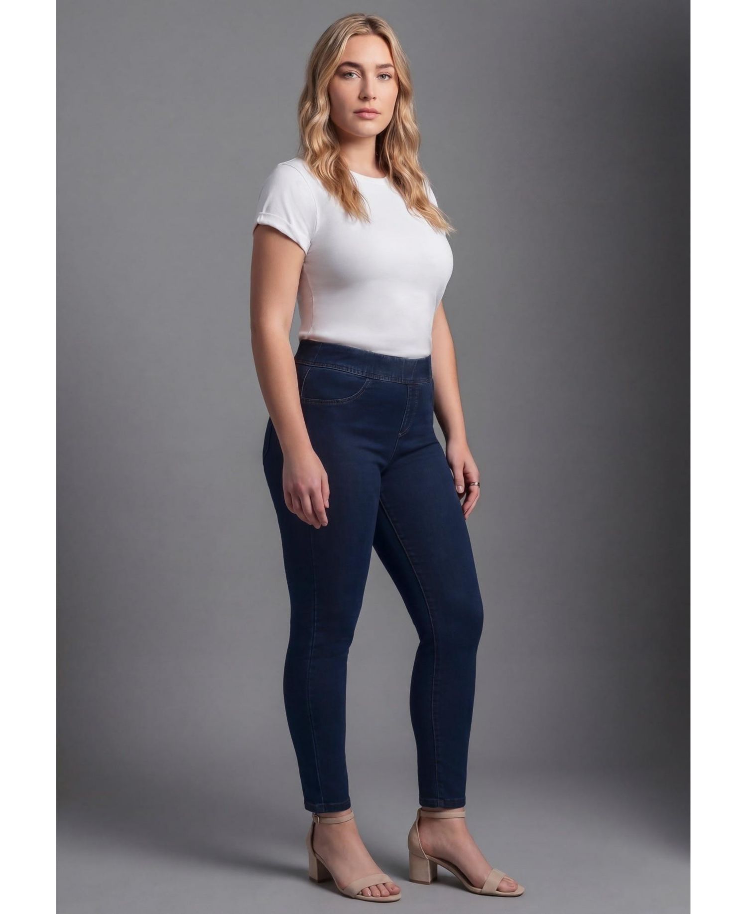 Women's Gabrielle Knit Denim Legging