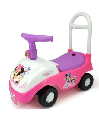 Minnie Foldable Handle Ride-On with Engaging Sounds, Ages 1+