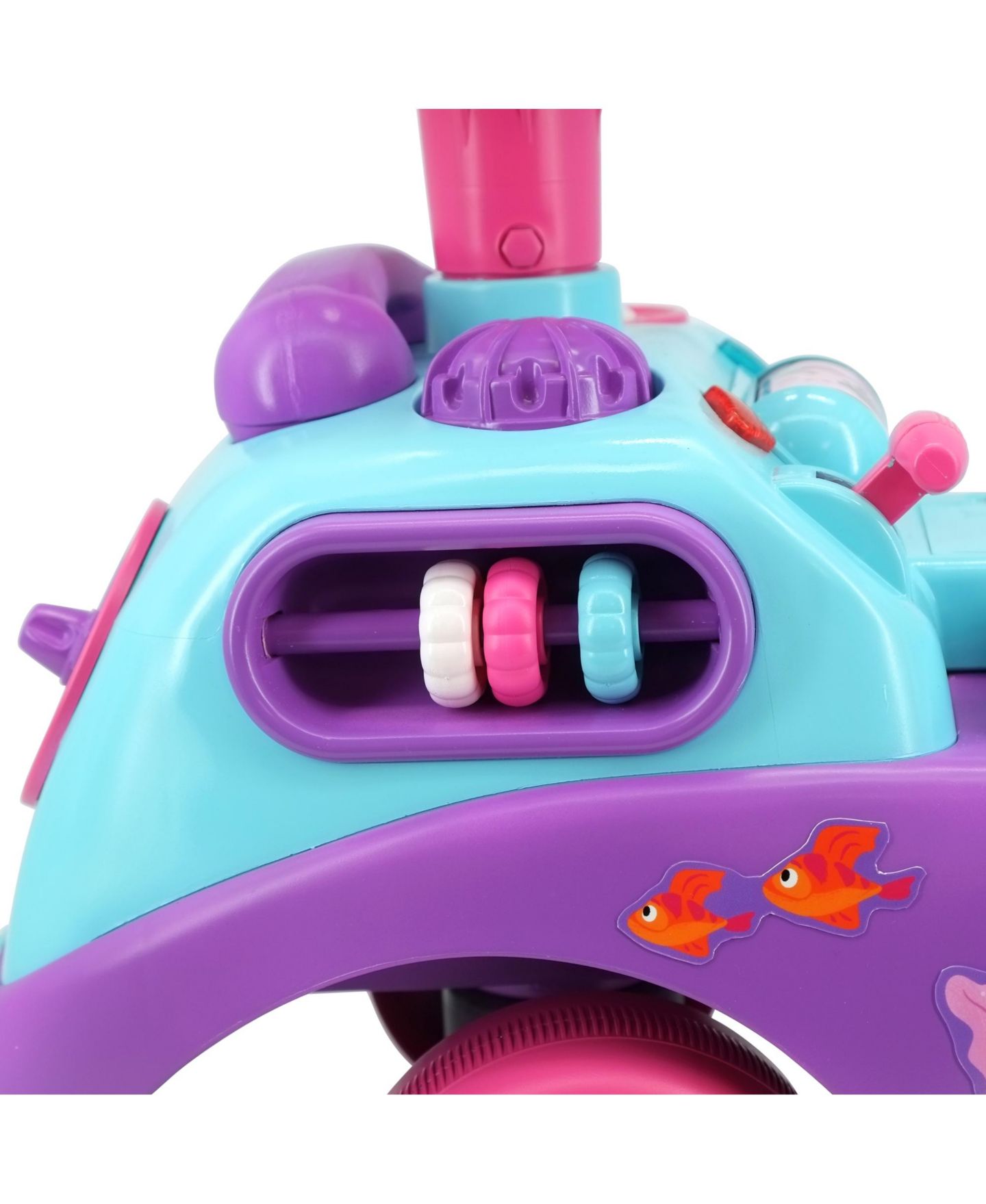 Детская игрушка Kiddieland My First Activity Ride-On Ariel, 19.8" x 9.76" x 18.11", Interactive Lights and Sounds, Ages 12-36 Months — фото 6