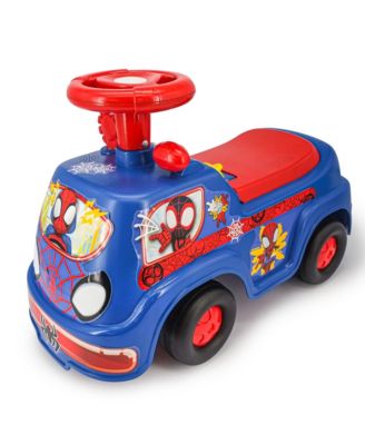 Spidey Racer Lights and Sounds Foot-to-Floor Ride-On, Ages 1+
