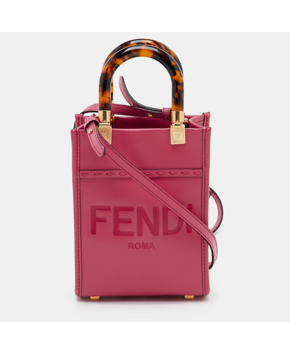 Pre-Owned Fendi Women's Leather Tote Bag