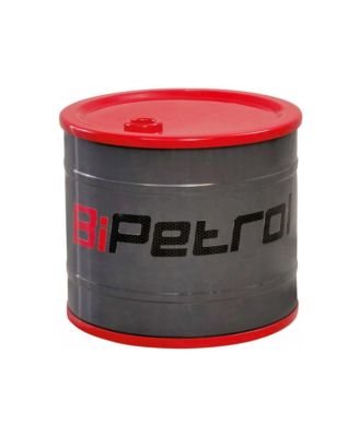 GTS Barrel Metal Nightstand and Toy Box with Plastic Lid