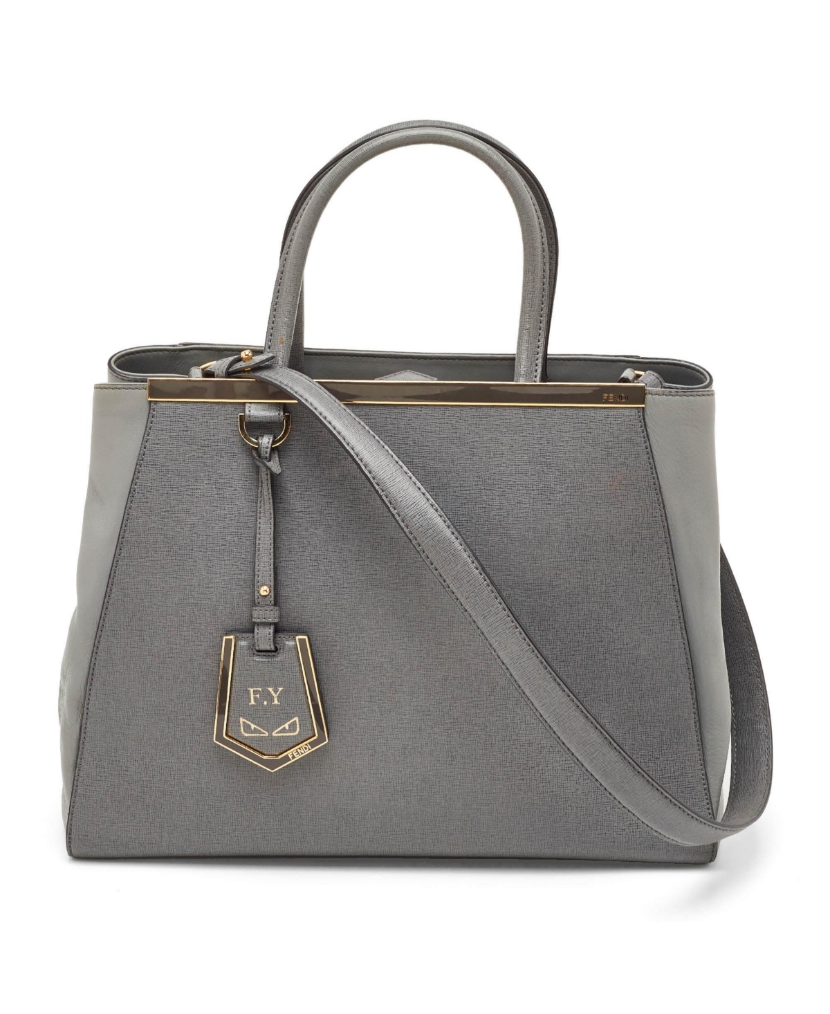 Pre-Owned Fendi Leather Tote Bag