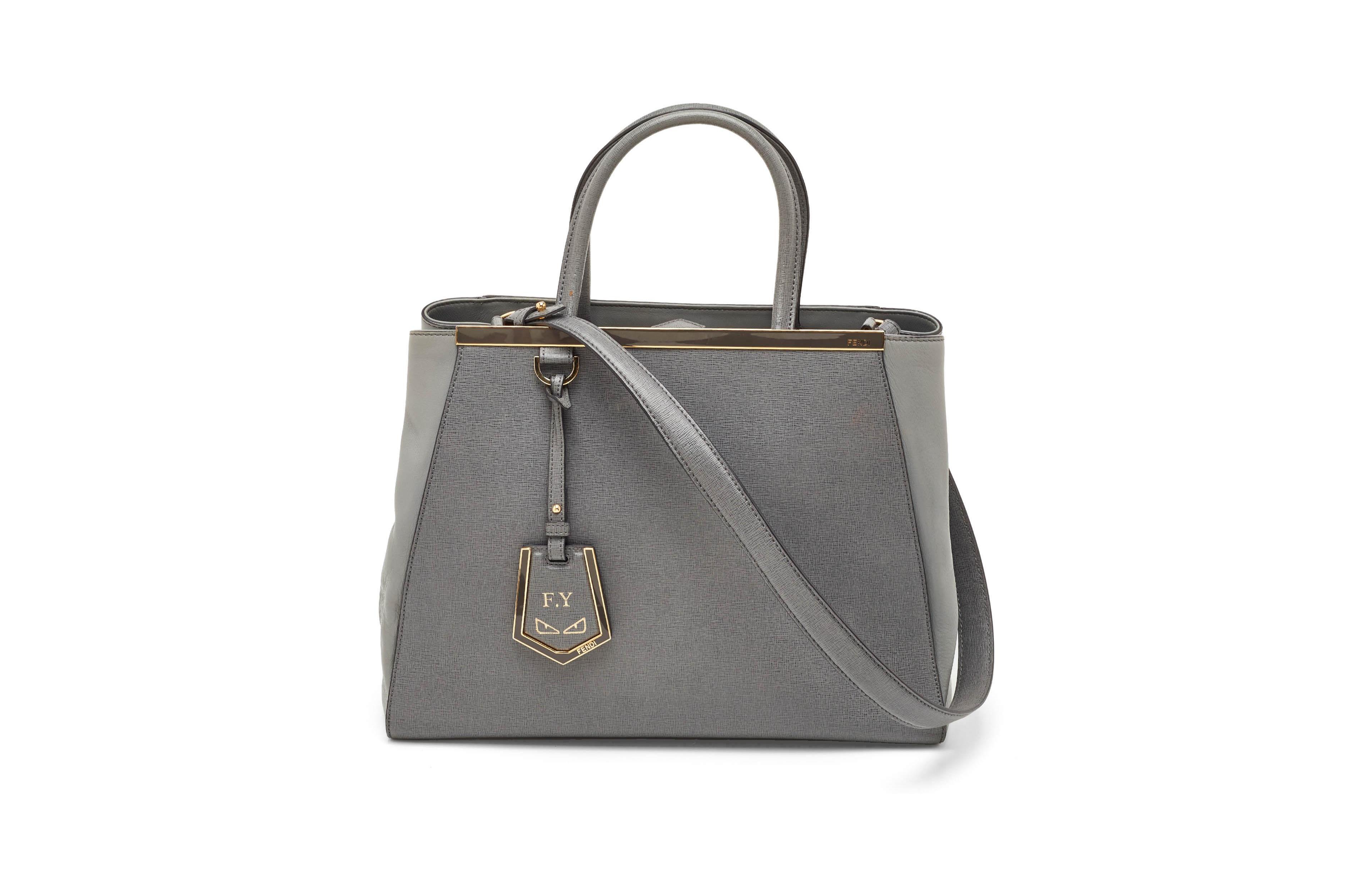Pre-Owned Fendi Leather Tote Bag