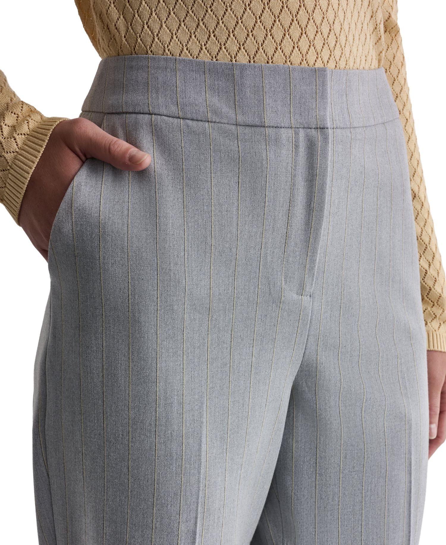 Women's High-Rise Slim Ankle Pants
