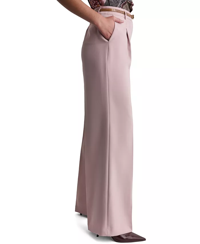 Women's Pleated Wide-Leg Pants - thumbnail 9