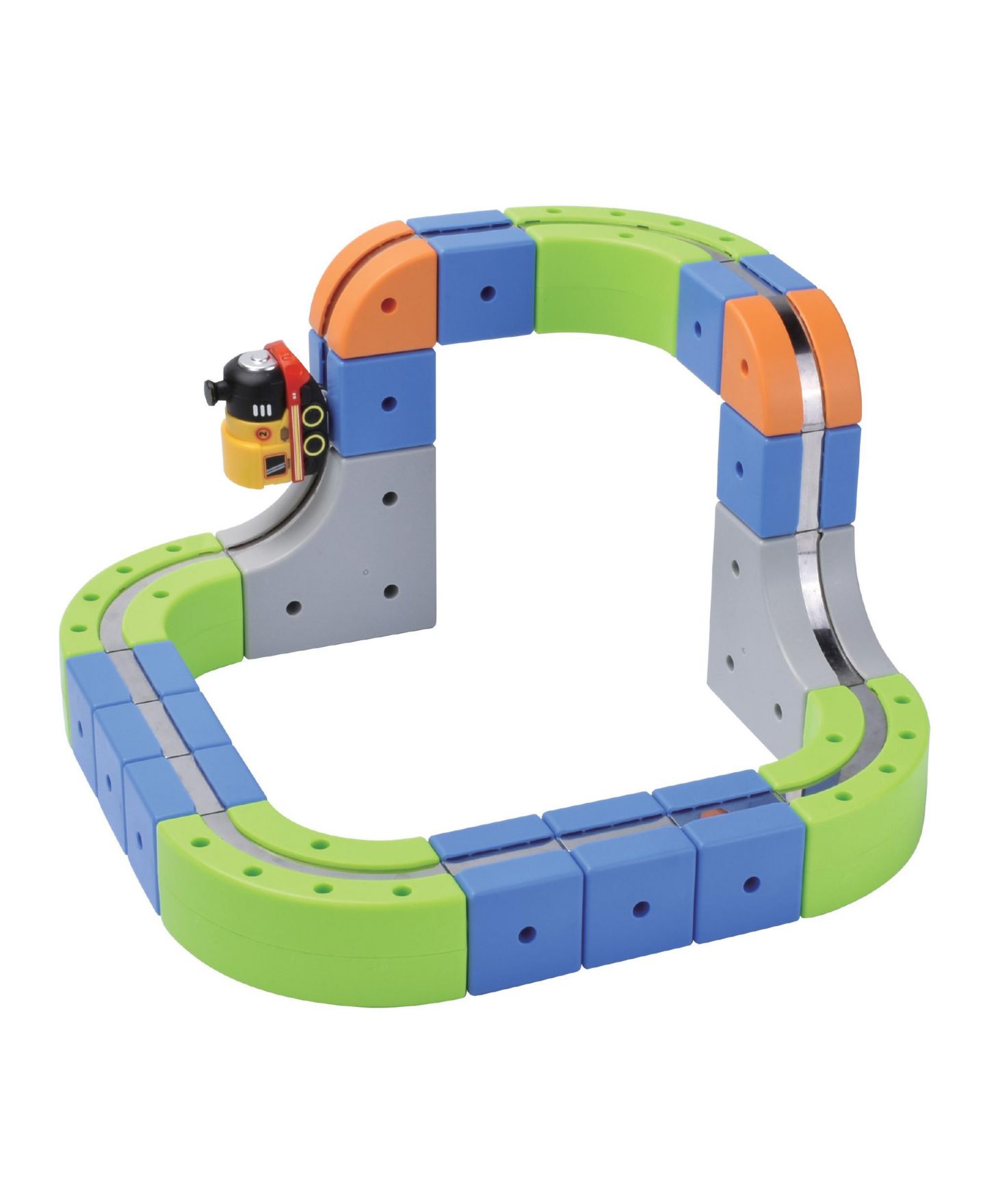 Детский конструктор Contixo MT4 Motorized Rechargeable Magnetic Track 91-Piece Building Set, Ages 3+ — фото 5