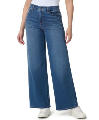 Women's Amanda High-Rise Wide-Leg Jeans